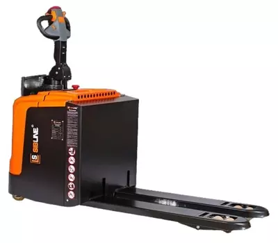 Тележка складская самоходная c платформой Sibline 2000 кг