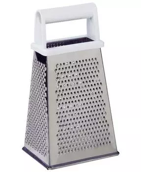 Терка 4-х гранная 21,5см Fackelmann 45415 нерж с пластиковой ручкой