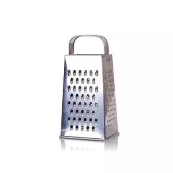 Терка 4-х гранная 21см белая жесть Resto (Россия) | К01.000.01