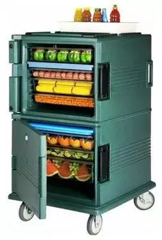 Термоконтейнер Cambro UPC1600 104л (2 камеры) 715х820х1375мм