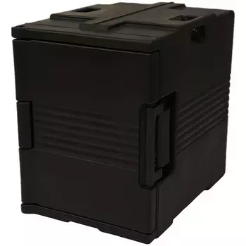 Термоконтейнер Tribeca с фронтальной загрузкой черный