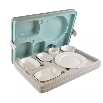 Термоподнос Tribeca шестисекционный с замком