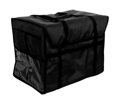 Термосумка для обедов 600х400х450 мм, черная