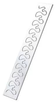 Трафарет для декора Martellato 20FH51 | "TEMPLATE DROP" 30х6,8см, нерж.сталь, дизайн - Frank Haasnoo