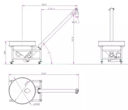 Транспортер шнековый Магикон MAG-3S