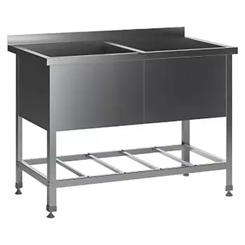 Ванна моечная Astropit АВМБ-2-10060-УОРО 1000х600х870мм сварная, с бортом