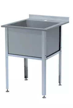 Ванна моечная Atesy ВМ-1/430 с бортом Алента