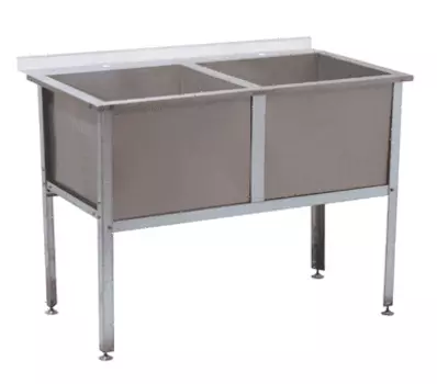 Ванна моечная Atesy ВМ-2/430 с бортом Алента