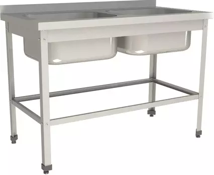 Ванна моечная цельнотянутая Restoinox ВМЦ-2/11/7-БО-ЭЦ