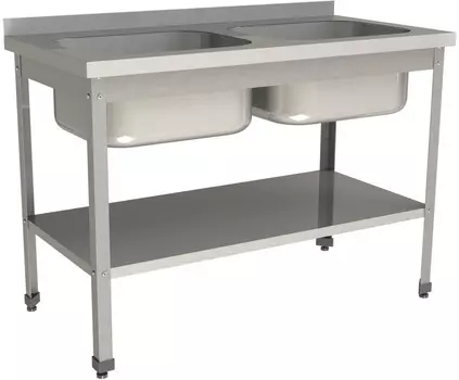 Ванна моечная цельнотянутая Restoinox ВМЦ-2/12/6-БП-ЭН