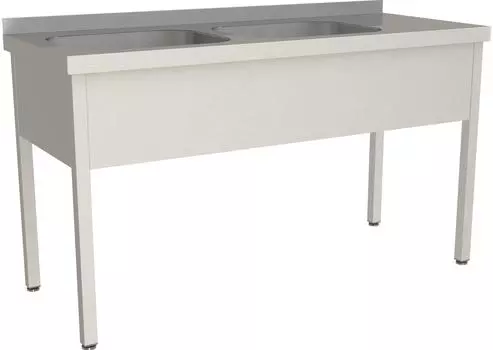 Ванна моечная цельнотянутая Restoinox ВМЦ-2/13/6-БЛ