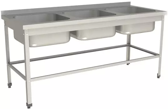 Ванна моечная цельнотянутая Restoinox ВМЦ-3/18/6-БО-ЭН