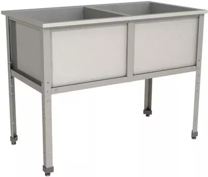 Ванна моечная двухсекционная Restoinox ВМС-2/7-ЭН