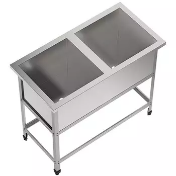 Ванна моечная Gpsteel Стандарт ВМ-2 980/500/850 С (ВМ-2/400)