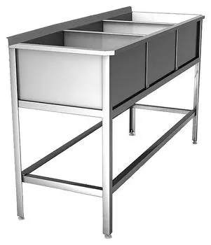 Ванна моечная Hessen ВМП 3/6 (оц)