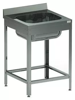 Ванна моечная цельнотянутая Кобор ВМЦ/1-60/70/430