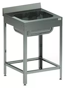 Ванна моечная цельнотянутая Кобор ВМЦ/1-70/70/430