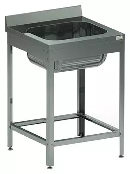 Ванна моечная цельнотянутая Кобор ВМЦ/1-80/70