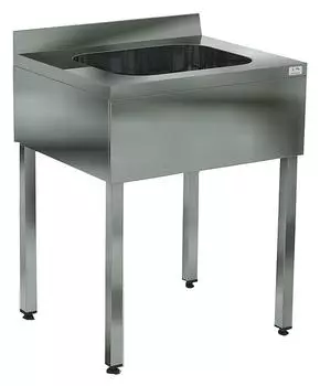 Ванна моечная цельнотянутая Кобор ВМЦФ/1-60/70