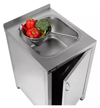 Ванна моечная цельнотянутая закрытая Кобор ВМЦЗ/1-70/70