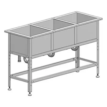Ванна моечная Марихолодмаш М-3-0,3-0,53/1,49