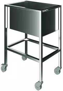 Ванна моечная односекционная Restoinox ВМСК-1/4/6 передвижная