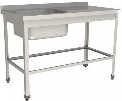 Стол с моечной ванной Restoinox ВМЦР/1-11/6-БЛО-ЭЦ