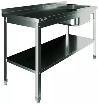 Стол с моечной ванной Restoinox ВМЦР/1-13/6-БПП-ЭН
