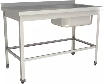 Стол с моечной ванной Restoinox ВМЦР/1-9/6-БПО-ЭН