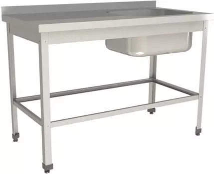 Стол с моечной ванной Restoinox ВМЦР/1-9/7-БПО-ЭН