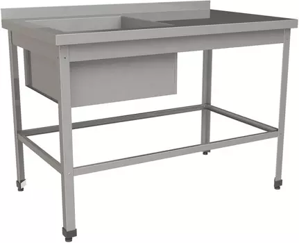 Стол с моечной ванной Restoinox ВМСР/1-14/6-БЛО-ЭН