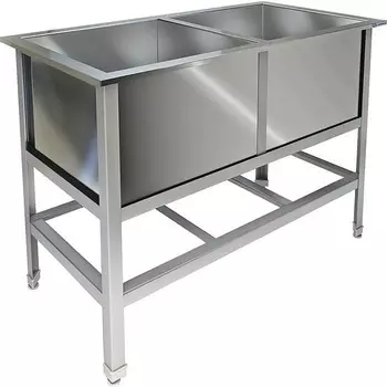 Ванна моечная Техно-ТТ ВМ-23/500, мойки сварные, без борта