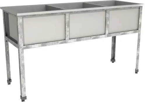 Ванна моечная треххсекционная Restoinox ВМС-3/6-ЭЦ