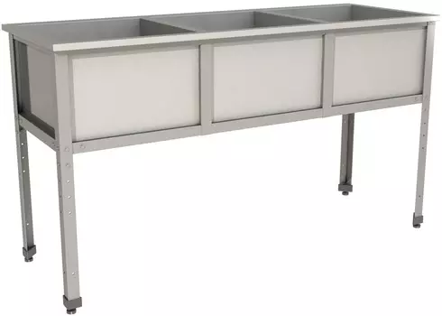 Ванна моечная треххсекционная Restoinox ВМС-3/6-ЭН