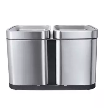 Ведро для раздельного сбора мусора Foodatlas JAH-7520, 30л (15+15)