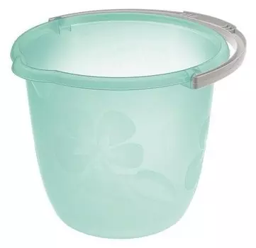 Ведро пищевое Restola 431258509 10л полипропилен зеленый