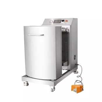 Вертикальный вакуумный упаковщик Hualian Machinery HVV-610F-1B