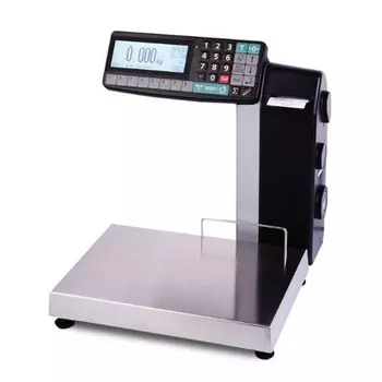 Весы электронные настольные Масса-К МК-15.2-RL10-1 с печатью