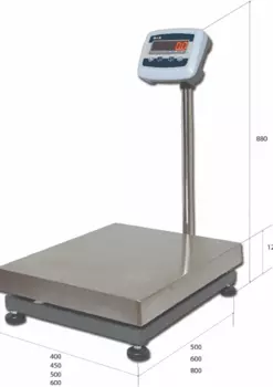 Весы торговые напольные MAS PM1E-150-5060
