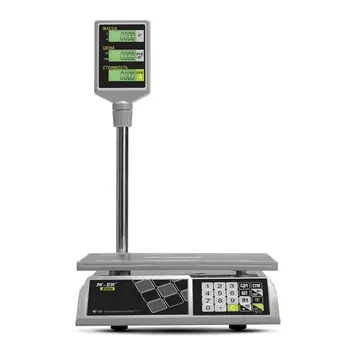 Весы торговые настольные M-ER 326 ACP-32.5 "Slim" LCD Белые