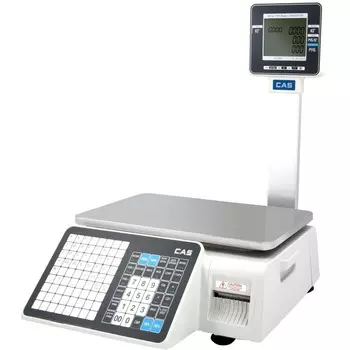 Весы торговые с печатью этикеток CAS CL3000J-30P