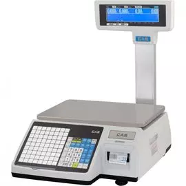 Весы торговые с печатью этикеток CAS CL3000-30P TCP/IP