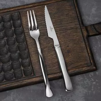 Вилка для стейка Luxstahl New York KL-24