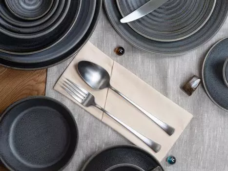 Вилка столовая Luxstahl Satin KL-20