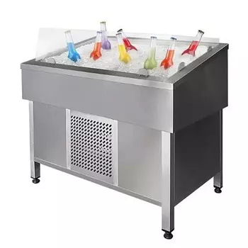 Витрина для выкладки соков и фруктов на льду Finist VJ/800