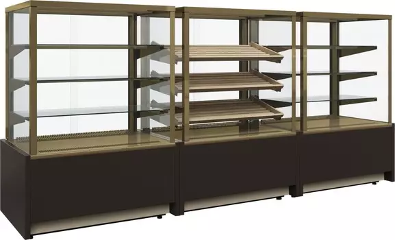 Витрина хлебная Carboma KC70 N 1,3-1 Cube 0102-0109