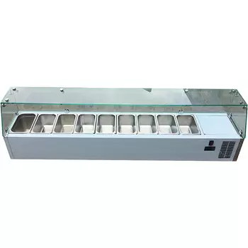 Витрина холодильная для ингредиентов 10 GN1/4-150 Koreco VRX 2000 335 WN