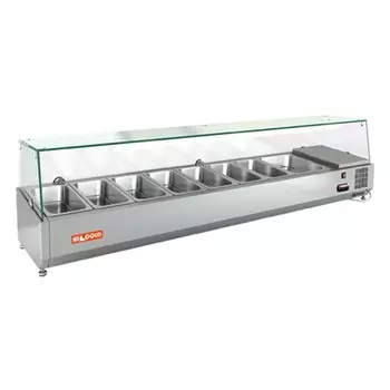 Витрина холодильная для ингредиентов Hicold VRTG 1835 для стола PZ3