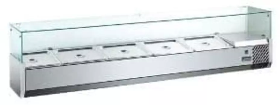 Витрина холодильная для ингредиентов Hurakan HKN-VRX2000/380