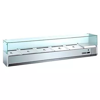 Витрина холодильная для ингредиентов Tatra TVR1600-7GN1/4